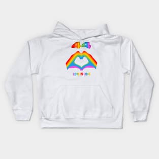 Lewis Hamilton - Love is Love - Canada 2022 Kids Hoodie